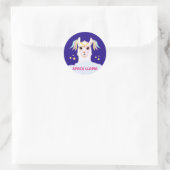 Space Lama Sticker (Tasche)