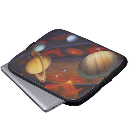 Space Laptop-Sieb Laptopschutzhülle (Vorne Knopf)