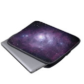 Space laptop sleeve 33cm (Vorne Knopf)