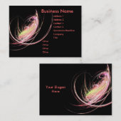 Space Light Business Card Visitenkarte (Vorne/Hinten)