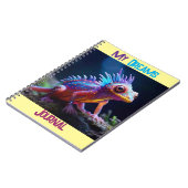 Space Lizard Notizblock (Linke Seite)