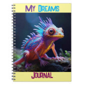 Space Lizard Notizblock (Vorderseite)