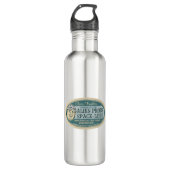 Space Lube Edelstahlflasche (Vorderseite)