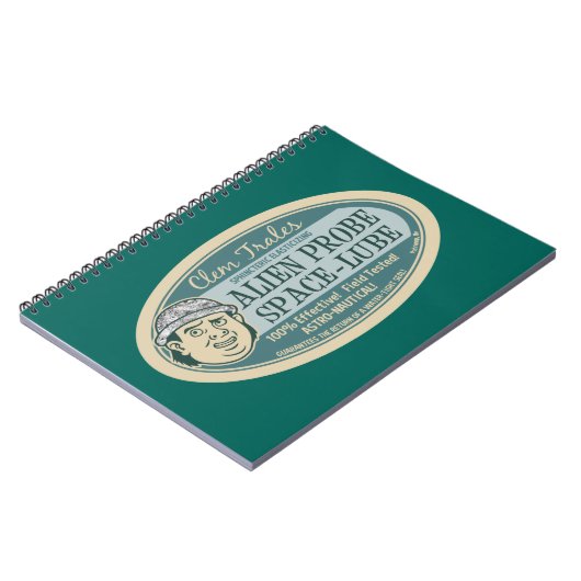 Space Lube Notizblock (Linke Seite)