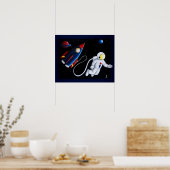 Space Man Poster (Küche)