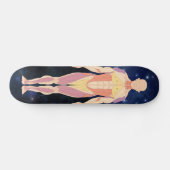 Space Man Skateboard (Horizontal)