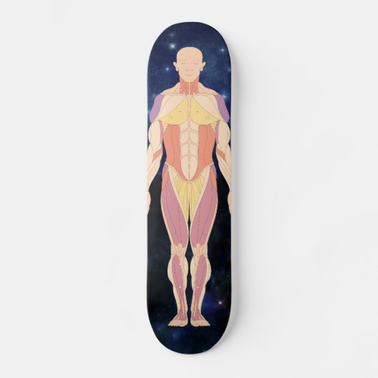 Space Man Skateboard (Vorderseite)