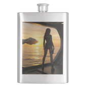 Space Marines 2055 Flachmann (Vorderseite)