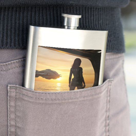 Space Marines 2055 Flachmann (Beispiel)