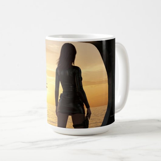 Space Marines 2055 Kaffeetasse (VorderseiteRechts)