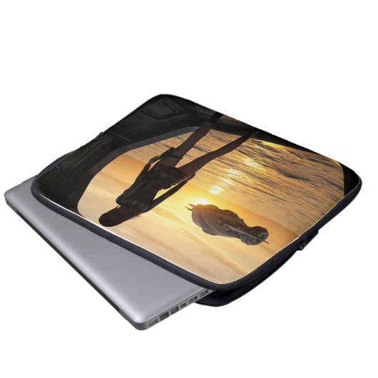 Space Marines 2055 Laptopschutzhülle (Vorne Knopf)