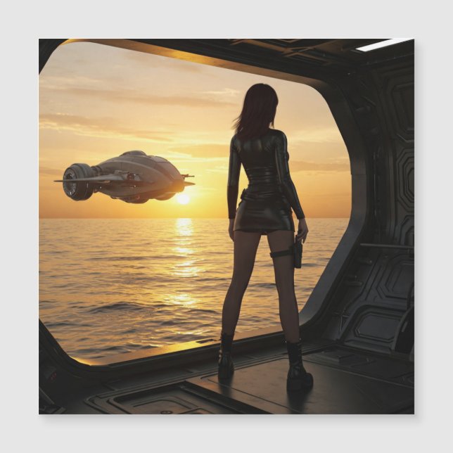 Space Marines 2055 Magnetkarte (Vorderseite)