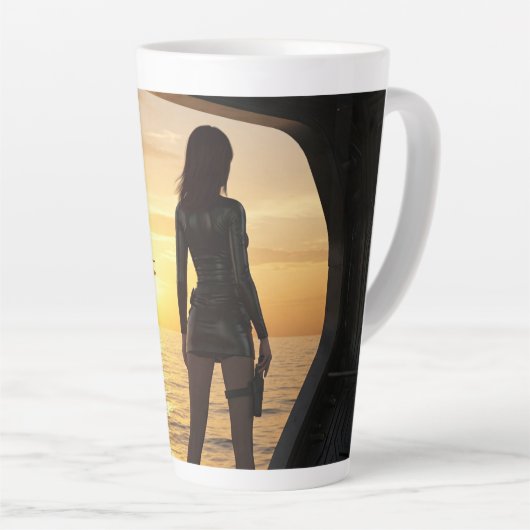 Space Marines 2055 Milchtasse (Rechte Ecke)