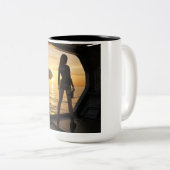 Space Marines 2055 Zweifarbige Tasse (VorderseiteRechts)