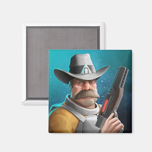 Space Marshals Magnet (Vorderseite/Rückseite)