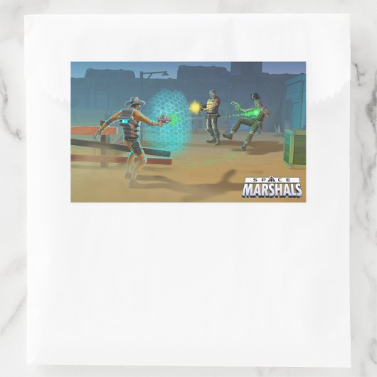 Space Marshals Stickers (Tasche)