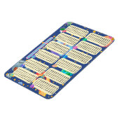 Space Math Adventures! - (Multiplikation 1 bis 12) Magnet (Linke Seite)