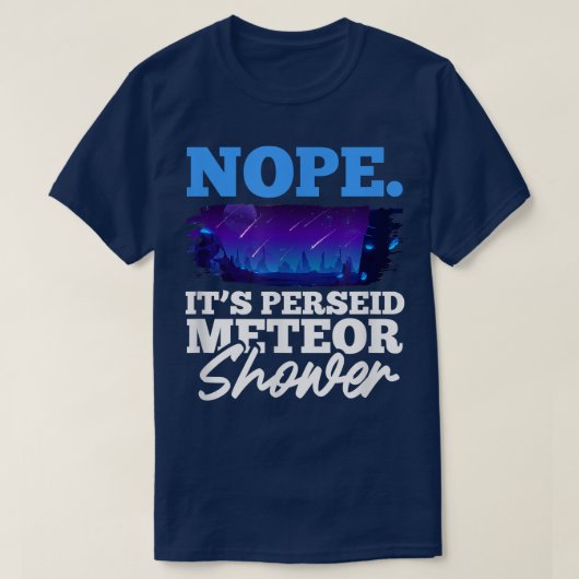 Space Meteor Shower Space Lover Science Nerd2273 T-Shirt (Design vorne)