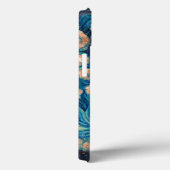 Space Mimosa Goldener Nebel Blossom Case-Mate iPhone Hülle (Rückseite / Rechts)