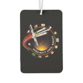 Space Mission Patch Autolufterfrischer (Rückseite)