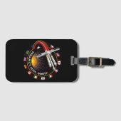 Space Mission Patch Gepäckanhänger (Vorderseite (Horizontal))