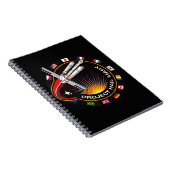 Space Mission Patch Notizblock (Rechte Seite)