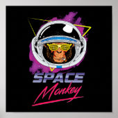 Space Monkey 80er Poster (Vorne)
