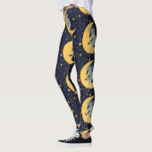 Space Monkey Muster Leggings (Links)