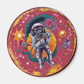Space Monkey Swagger Magnet (Vorne)