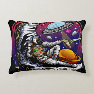 Space Moon Cheese Dekokissen