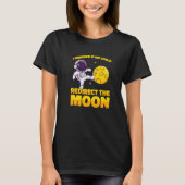 Space Moon Galaxy - Sonnensystem Planeten Astroide T-Shirt (Vorderseite)