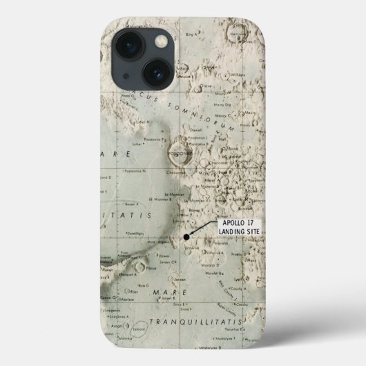 SPACE: MOON MAP, 1972 Case-Mate iPhone HÜLLE (Rückseite)