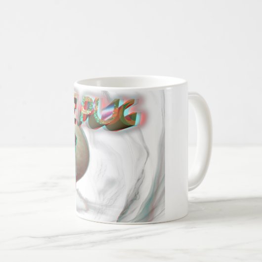 Space Mops 3D Kaffeetasse (VorderseiteRechts)