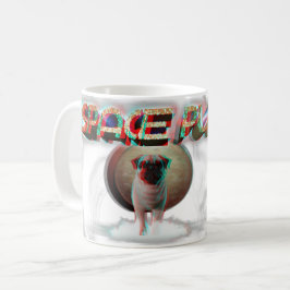 Space Mops 3D Kaffeetasse