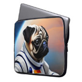 Space Mops Laptopschutzhülle (Vorderseite Links)