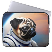 Space Mops Laptopschutzhülle (Vorderseite)