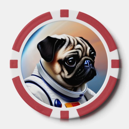 Space Mops Pokerchips (Vorderseite)