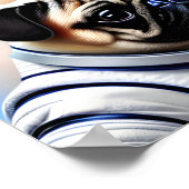 Space Mops Poster (Ecke)