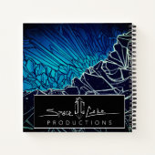 Space Mountain/3 Planets SpaceCake Notebook Notizblock (Rückseite)