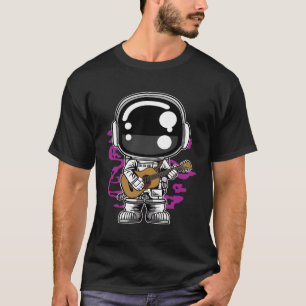 Space Music Moonwalker Gitarre T-Shirt