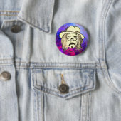 Space Nebel - "Survivor" Button/ Button (Beispiel)