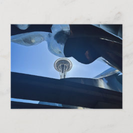 Space Needle Postkarte