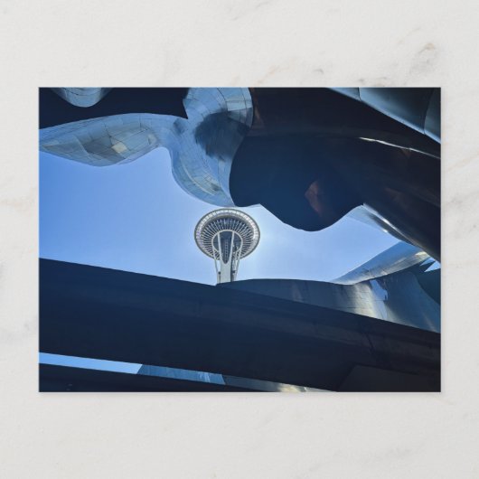 Space Needle Postkarte (Vorderseite)