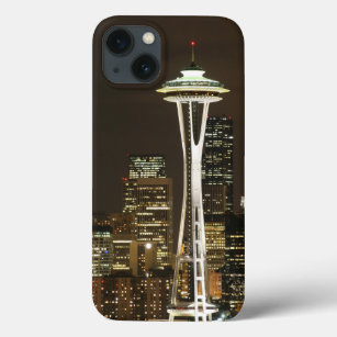 Space Needle Seattle Washington bei Nachtfotografi Case-Mate iPhone Hülle