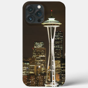 Space Needle Seattle Washington bei Nachtfotografi Case-Mate iPhone Hülle