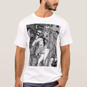 Space Nõel kämpft T-Shirt (Vorderseite)