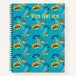 Space Noodles Night Sky Cstom Notizblock