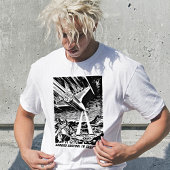 Space Odyssey Abenteuer Retro Comic T-Shirt