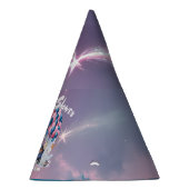 SPACE ODYSSEY:Celestie Reise /BABY SHOWER Partyhütchen (Rechts)