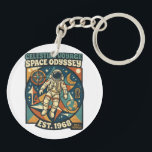 Space Odyssey – Cosmic Adventure for Space Lovers Schlüsselanhänger<br><div class="desc">Embark on a cosmic journey with this inspiring “Space Odyssey” typography design! Perfect for dreamers, explorers, and fans of the mysterious universe, this text-based design captures the spirit of adventure among the stars. Inspired by astronomy, science fiction, and the beauty of the galaxy, this design is ideal for space enthusiasts,...</div>